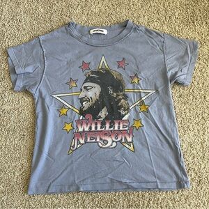 Daydreamer Willie Nelson Star Short Sleeve Tee T Shirt